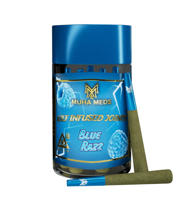blue razz muha