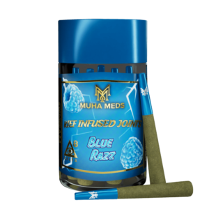 blue razz muha