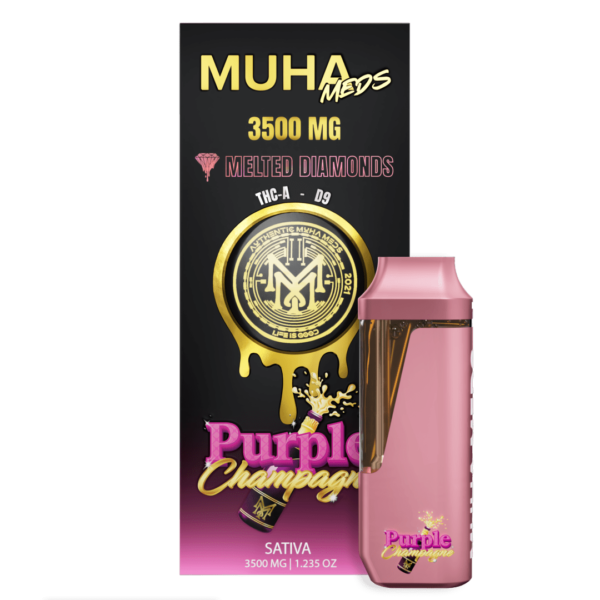muha purple champagne