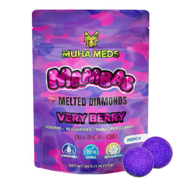 nerds gummy clusters very berry muha meds