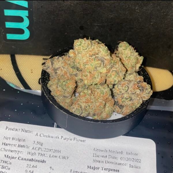 purple wookies thc a flower